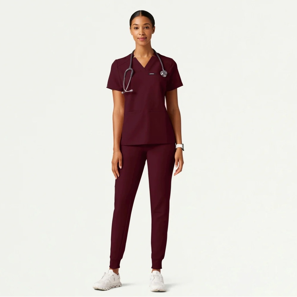 Jaanuu Silex Slim Knit-Waist Scrub Jogger - Picture 4 of 11